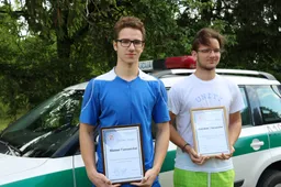 Broliams dvyniams – padėkos už pagalbą gesinant gaisrą ir gelbstint kaimynų turtą