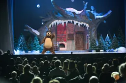 „Domino“ teatras pristato šventę vaikams „Maša ir Lokys: žiemos nuotykiai”