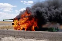 A. Bružas: kombainų gaisrai rajone nėra dažni