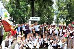 Dainų šventės nuotaiką su Alytaus rajonu pajuto ir svečiai iš Ozurgečio ir Irpino