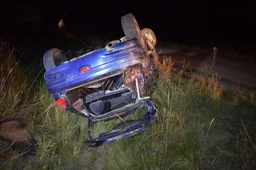 Apvogę namą - nuvarė ir automobilį, jis rastas apverstas griovyje