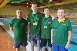 Latvijoje alytiškiai atplaukė iki visų spalvų medalių