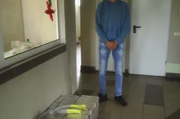 Prie sienos su Baltarusija vyrą užklupo su keliais tūkstančiais pakelių cigarečių