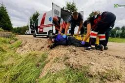 Savadarbio  motorolerio savininkas rastas girtas ant važiuojamosios kelio dalies