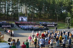 Varėnoje vyko chorų šventė „Muzika – mano gyvenimas“, skirta P. Bingeliui atminti