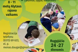 Nemunaityje – nemokama stovykla vaikams