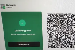 Verslas galės pasirinkti, nuo kada pradėti aptarnauti tik Galimybių pasą turinčius klientus