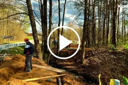 Alytuje statomas tiltelis per Alytupį