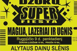 „Superfiesta“ Dainų slėnyje: V. Šiškauskas, „Lietuvos balso", „Eurovizijos" lietuviško finalo laimėtojai, daug kitų atlikėjų ir pramogų