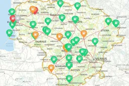 Elektromobilių įkrovimo stotelės – Simne ir Dauguose