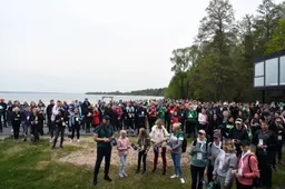 Į Dzūkiją jungiantį Šv. Jokūbo kelią išlydėtas rekordinis žygeivių skaičius