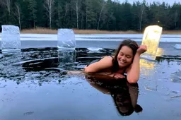 Baimes paleido išsimaudžiusi lediniame vandenyje ir tai padariusi anksčiau bauginusioje vietoje