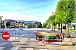 Stabdomas eismas Alytaus centre