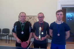 Stipriausi - šaškininkai ir šachmatininkai iš Daugų, geriausias stalo tenisininkas - iš Miroslavo