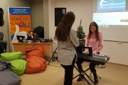 Alytaus miesto bendruomenės centre - nuolatinis jaunimo šurmulys