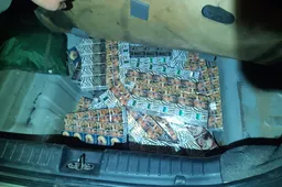 Kontrabandinių cigarečių krovinį slėpė po žvejybos reikmenimis