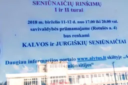 Jurgiškių balsuotojų laukia R. Adomaitienė ir E. Jurčienė, Kalvos - A. Kišonienė ir G. Rakaitis