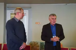 S. Kudirkos ligoninės erdves papuošė Senamiesčio bendruomenės dovanoti paveikslai