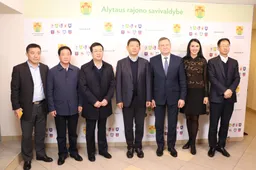 Lankėsi Dzilino provincijos atstovai iš Kinijos
