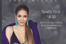 „Lietuvos balso“ laimėtoja atvyksta į Alytų