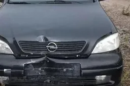 Girtas vairuotojas kliudė elektros pastotę