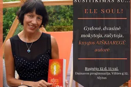 Knygą alytiškiams pristato E. Gleščinskienė-Soul