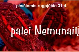 „Palei Nemunaitį“: pėsčiųjų žygis – paskutinę vasaros dieną