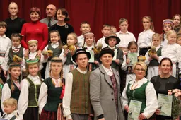 Konkurse dalyvavo ir mažieji dainininkai, ir pasakoriai