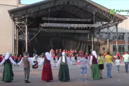 Akcijoje „Visas Alytus šoka“ dalyvavo ir „Žvangucis“, ir „Tarškutis“ bei kiti kolektyvai