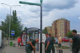 Įrenginėjamos viešojo transporto švieslentės