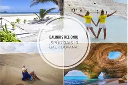 Dalinkis kelionių įspūdžiais ir gauk dovaną!