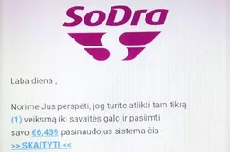 Į gyventojus sukčiai kreipiasi „Sodros“ vardu