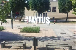 Alytuje - koncertas „Nes tai - Lietuva" ir Tautiška giesmė Rotušės aikštėje