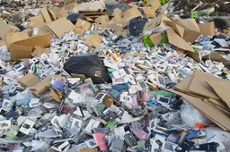 Radinys sąvartyne – visas kalnas naujų telefono priedų