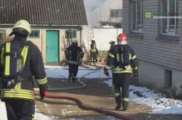 Pirmajame Alytuje degė ūkinis pastatas