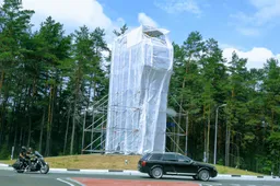 Prie įvažiavimo į Druskininkus pasitinka kurorto ženklas