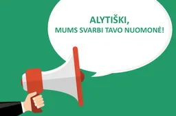 Tiriamos Alytaus gyventojų  ir į kitas vietoves išvykusių alytiškių nuomonės