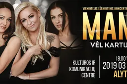 „Mango“ 20-mečio koncertas atkeliauja į Alytų