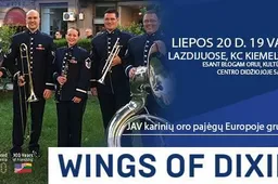 Dzūkijoje koncertuos JAV ansamblis „Wings of Dixie“