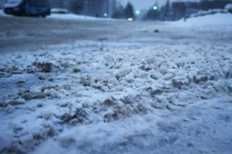 Žiemos eismo sąlygos Alytuje: „Keliai – ledas“