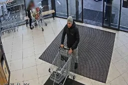 Iš „Lidl“ vyrai išvažiavo nesumokėję