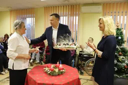 Prieš šventes aplankyti, pasveikinti senoliai Miroslave, Pivašiūnuose ir Rumbonyse