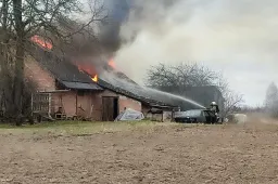 Informuoja skaitytojas : gaisras Alytaus rajone