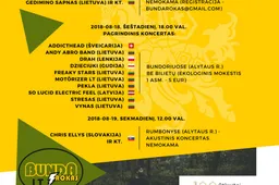 „Bunda roke“ Punios šile - per 10 muzikos atlikėjų iš daugiau nei 5 šalių