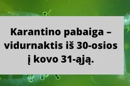 Lietuvoje įvestas karantinas: 22 svarbiausi nurodymai ir rekomendacijos