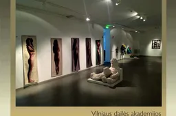 Muziejaus parodų salę užpildė studentų kūryba