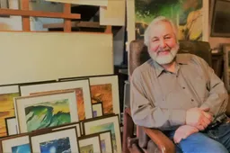 Originalioms šventinėms dovanoms – ir alytiškio dailininko miniakvarelės