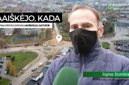 Paaiškėjo, kada bus atnaujintas eismas vienoje iš naujų žiedinių Alytaus sankryžų