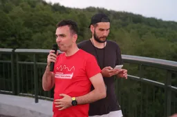 Tradicija virstantis paskutinis vasaros sekmadienis Alytuje - bėgimas tiltais