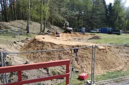 Alytus turės „pumptracką“: Jaunimo parke įrenginėjamos dviračių kalnelių trasos